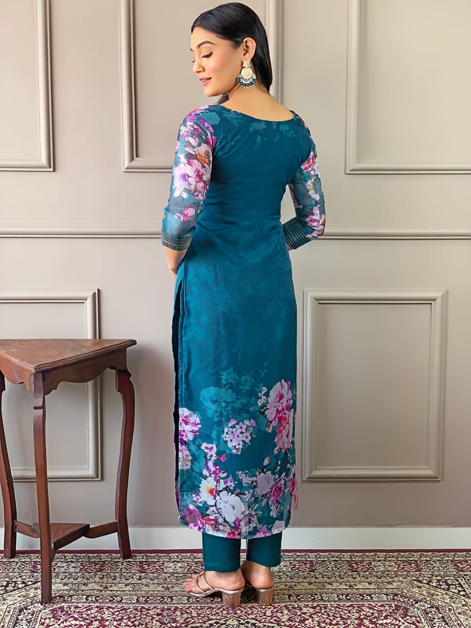 KF 221 Kalaai Printed Embroidery Kurti With Bottom Dupatta Wholesale Price In Surat